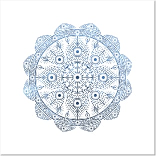 Sky Mandala Posters and Art